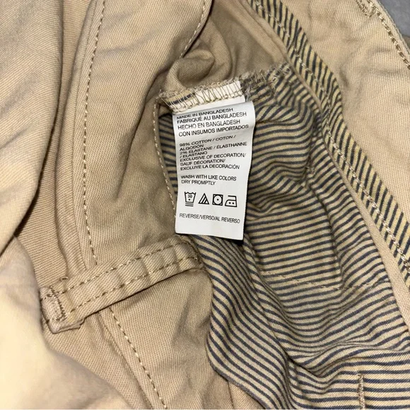 Pair of Men’s Size 36 IZOD Saltwater Khaki and Burnside Pinstriped Shorts - Picture 5 of 10